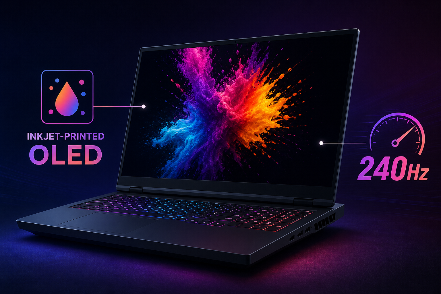 Lenovo launches new 16-inch gaming laptop with Inkjet-printed OLED and 240Hz