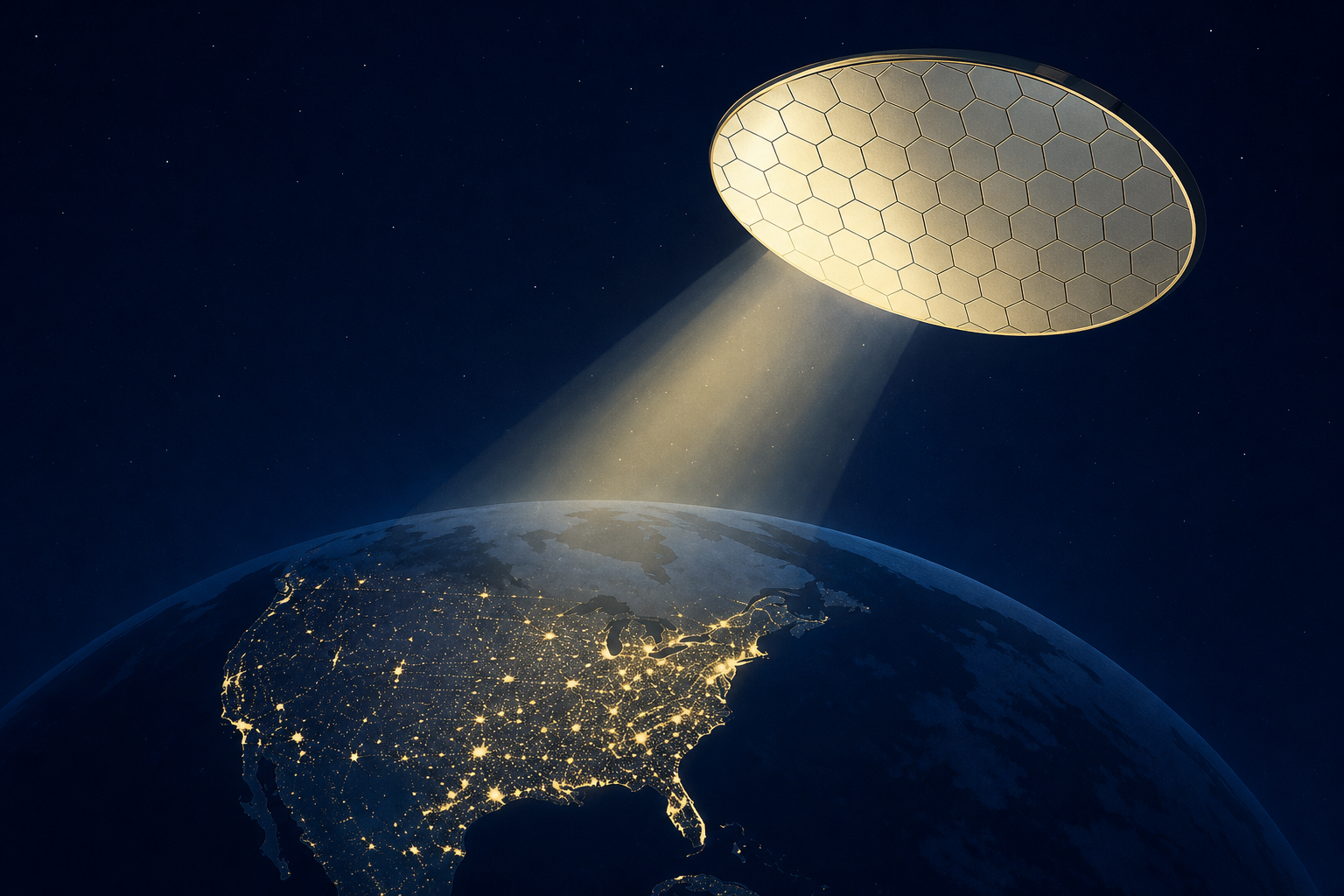 US Approves Gigantic Satellite Mirror That Will Illuminate the Earth at Night