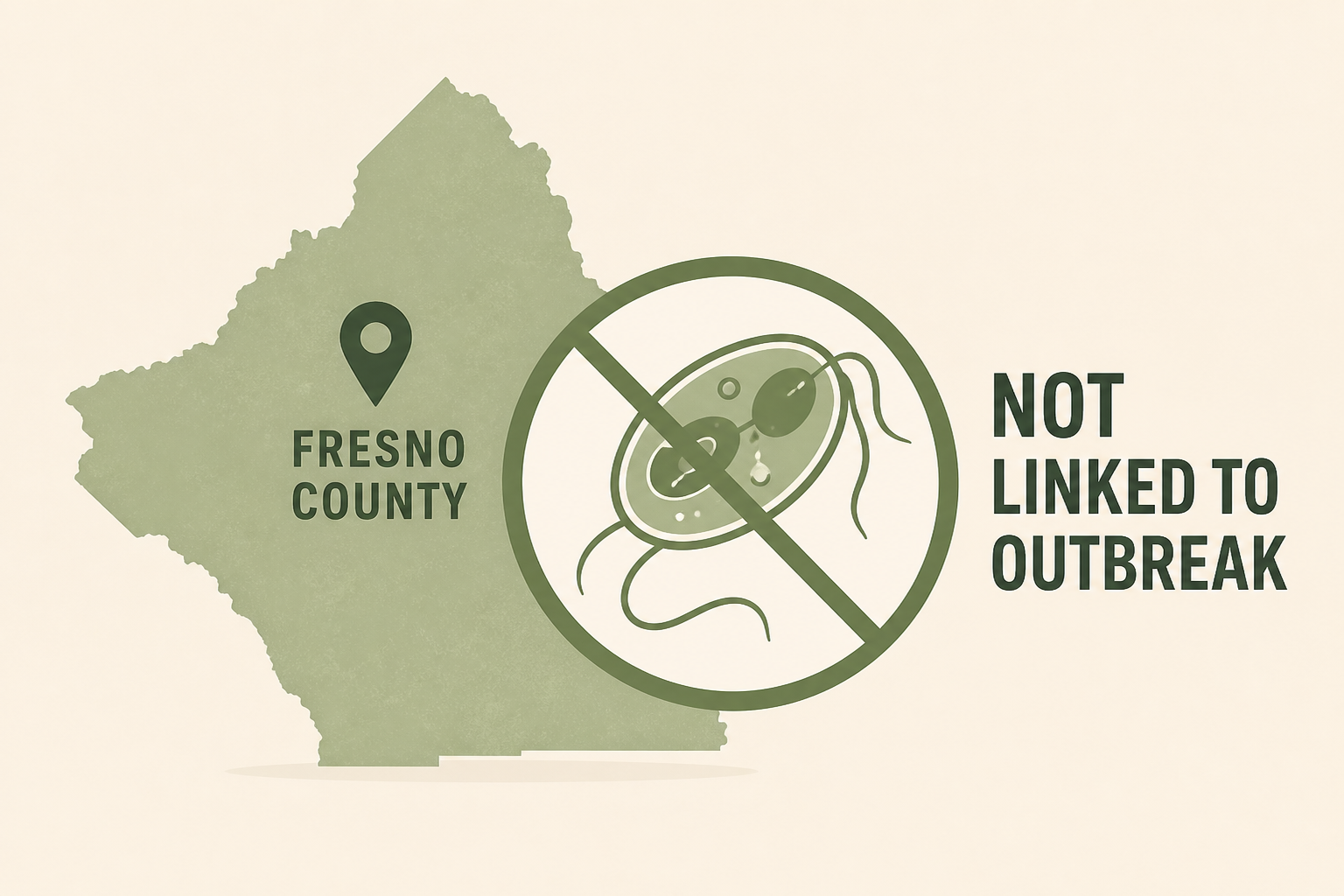 Cyclosporiasis case in Fresno County not linked to outbreak, officials say