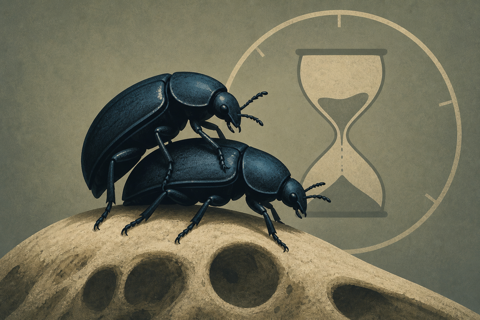 Homosexually Humping Corpse-Eating Beetles Here For A Good Time, Not A Long Time