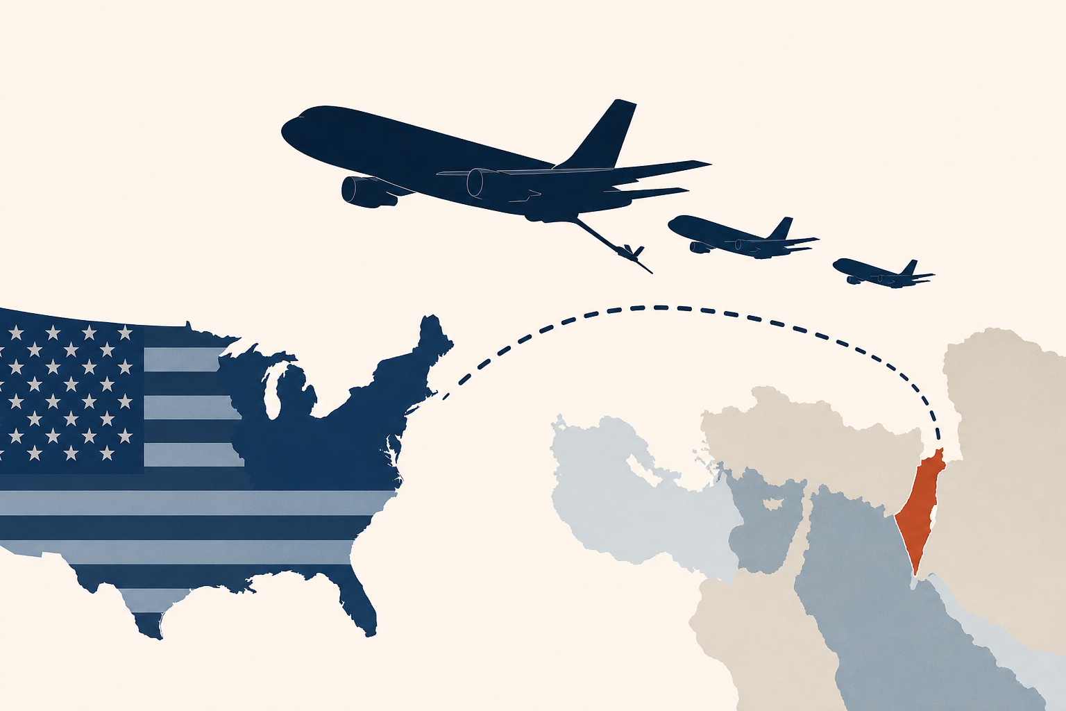 US sends dozens of refueling planes to Israel ahead of possible escalation with Iran