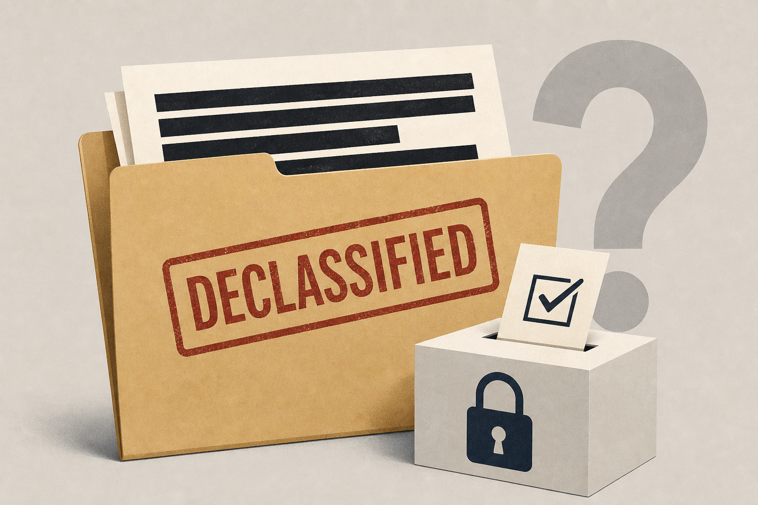 Do declassified files support Trump's election security claims?