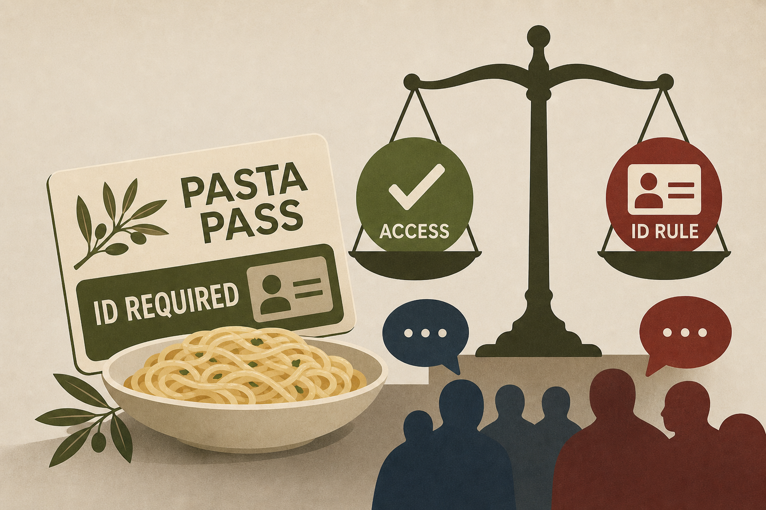 Olive Garden pasta pass ID rule sparks voter ID debate among conservatives