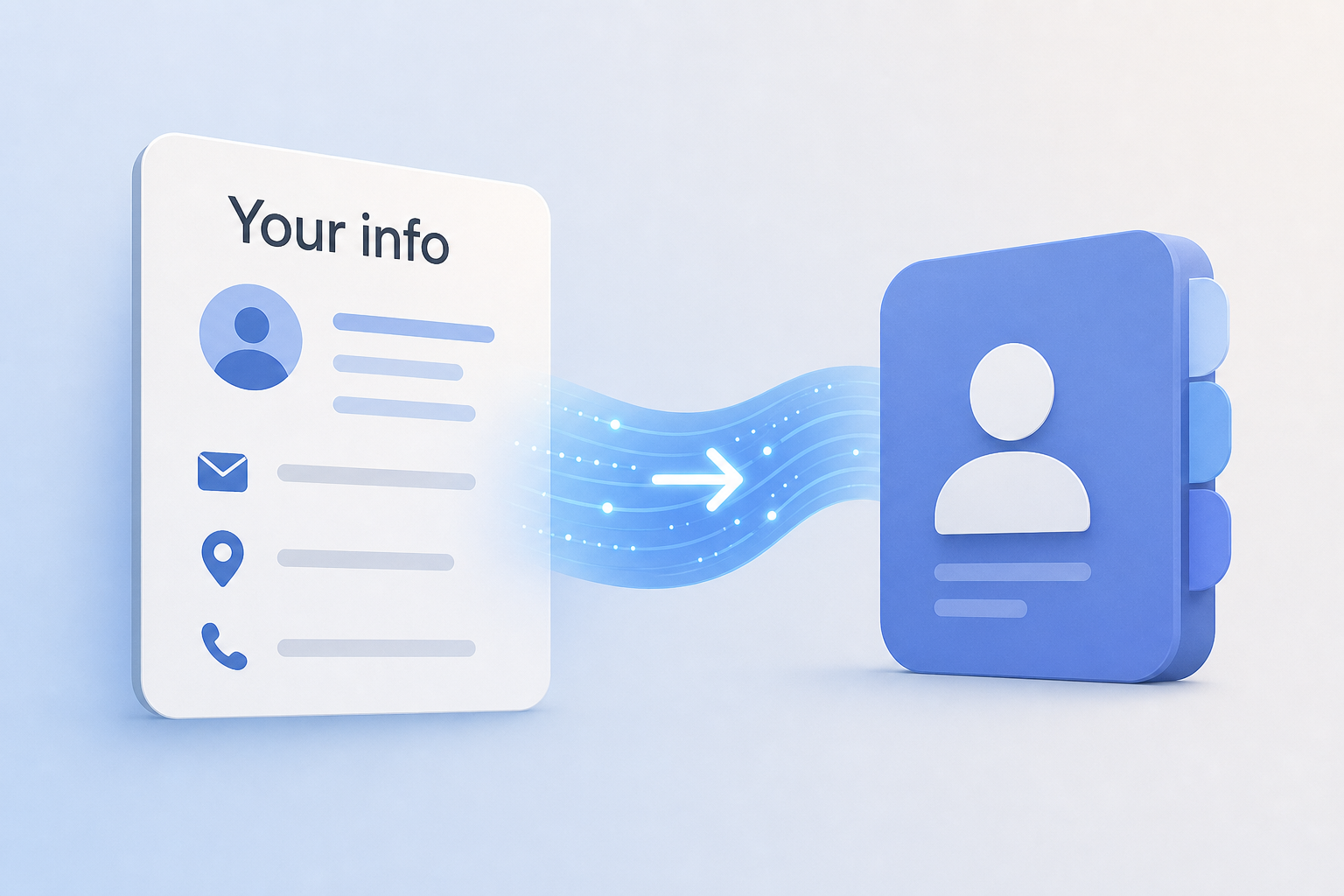 Google's 'Your info' is finally starting to roll out to the Contacts app