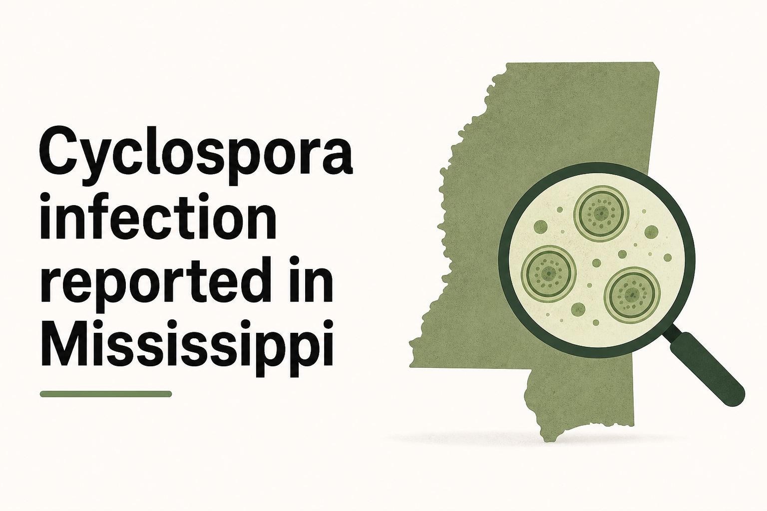 Cyclospora infection reported in Mississippi