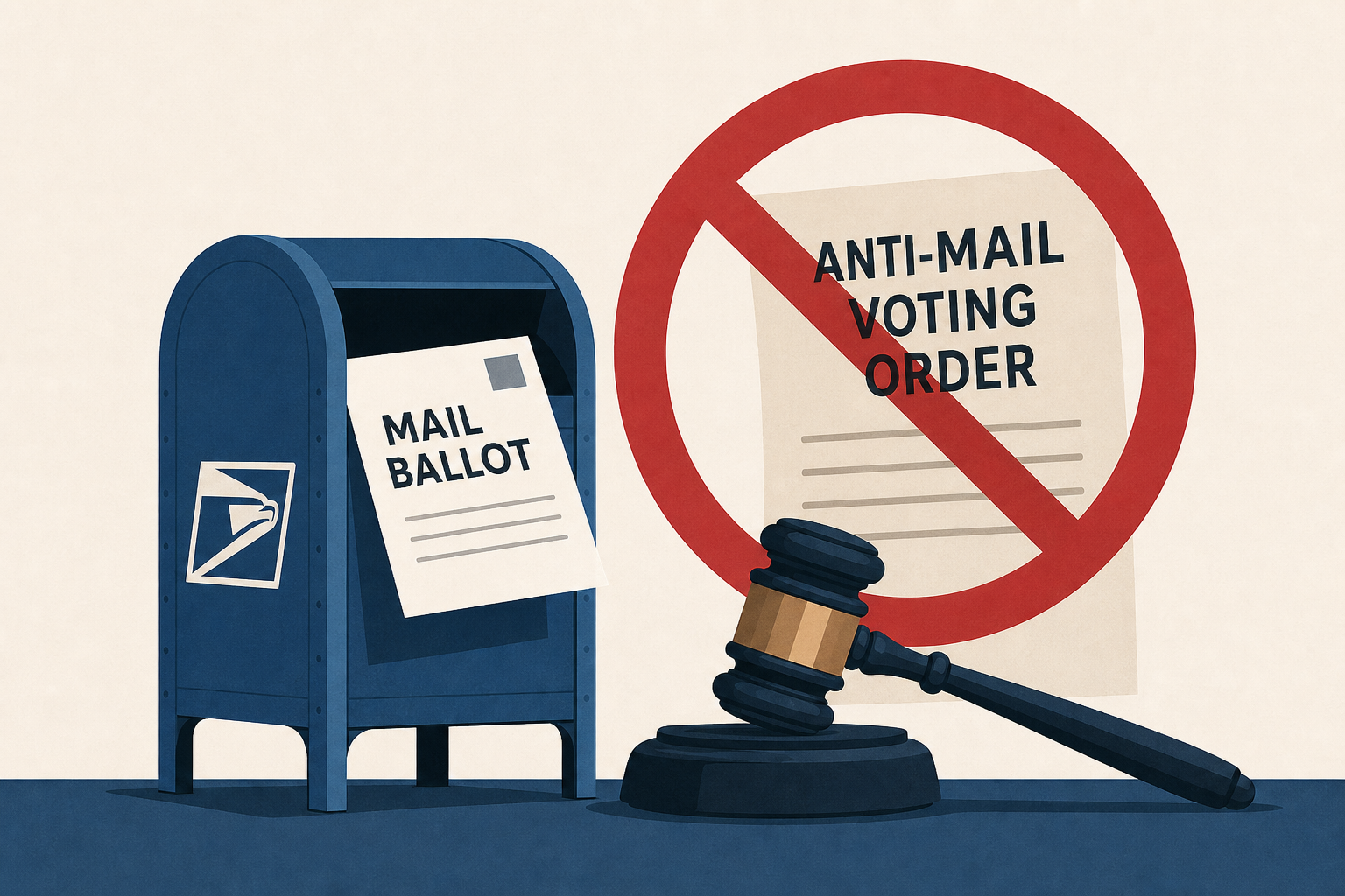 Appeals court allows USPS to move forward with Trump’s anti-mail voting order, for now