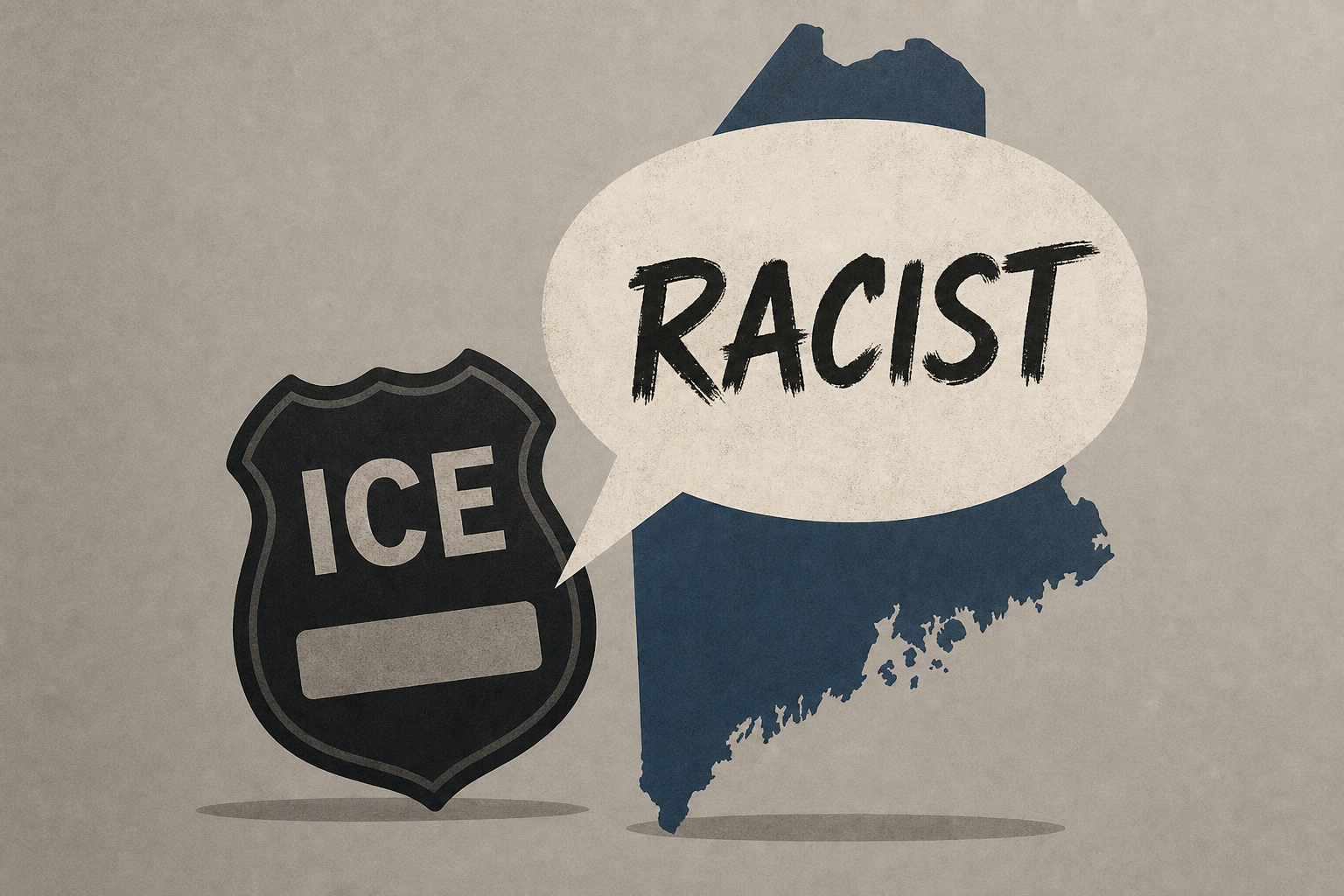 Ex-wife says ICE agent who killed man in Maine had racist beliefs : NPR