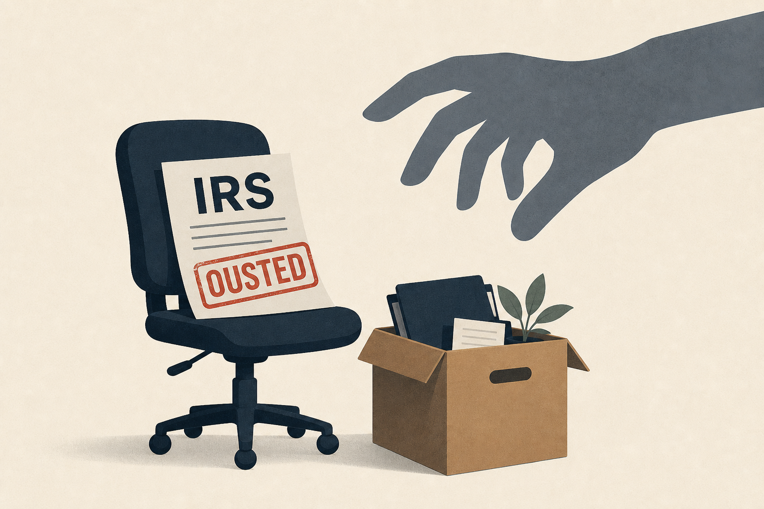 IRS’ official reportedly ousted after warning of interference