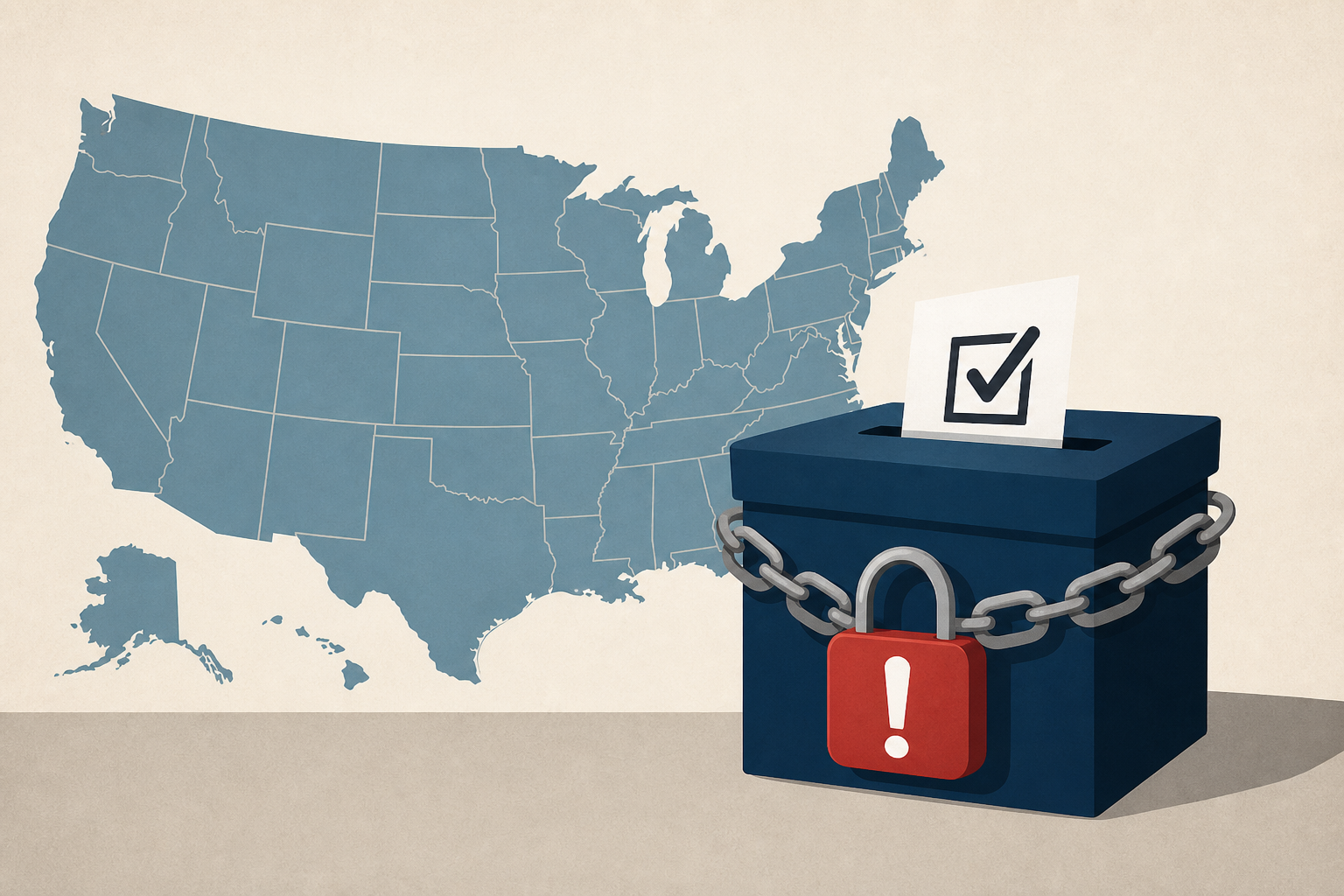 Mullin threatens states on election security a day after Trump address