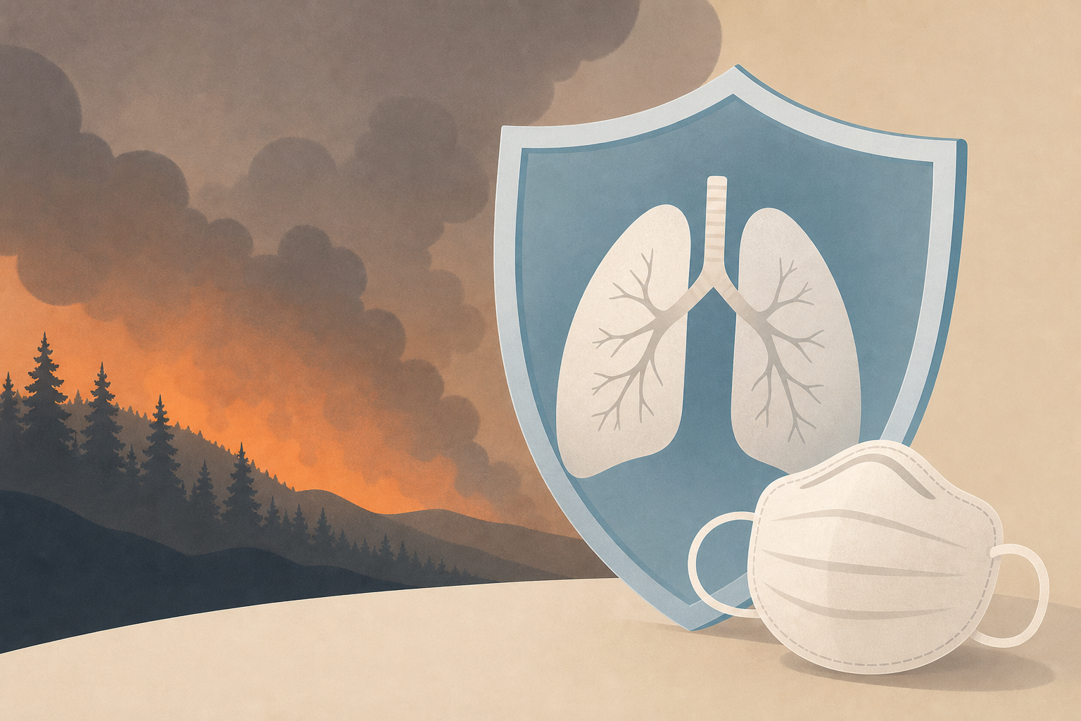 Wildfire smoke is like smoking 'half a pack a day.' Here's how to protect yourself