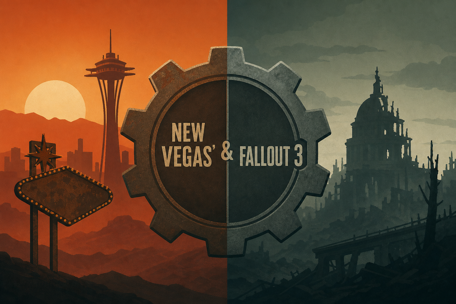New Vegas' and 'Fallout 3'