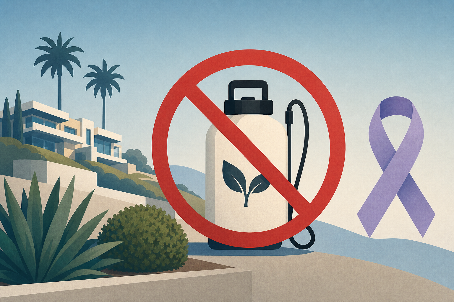 Ritzy SoCal city rocked by rare cancer outbreak suspends use of chemical landscaping products