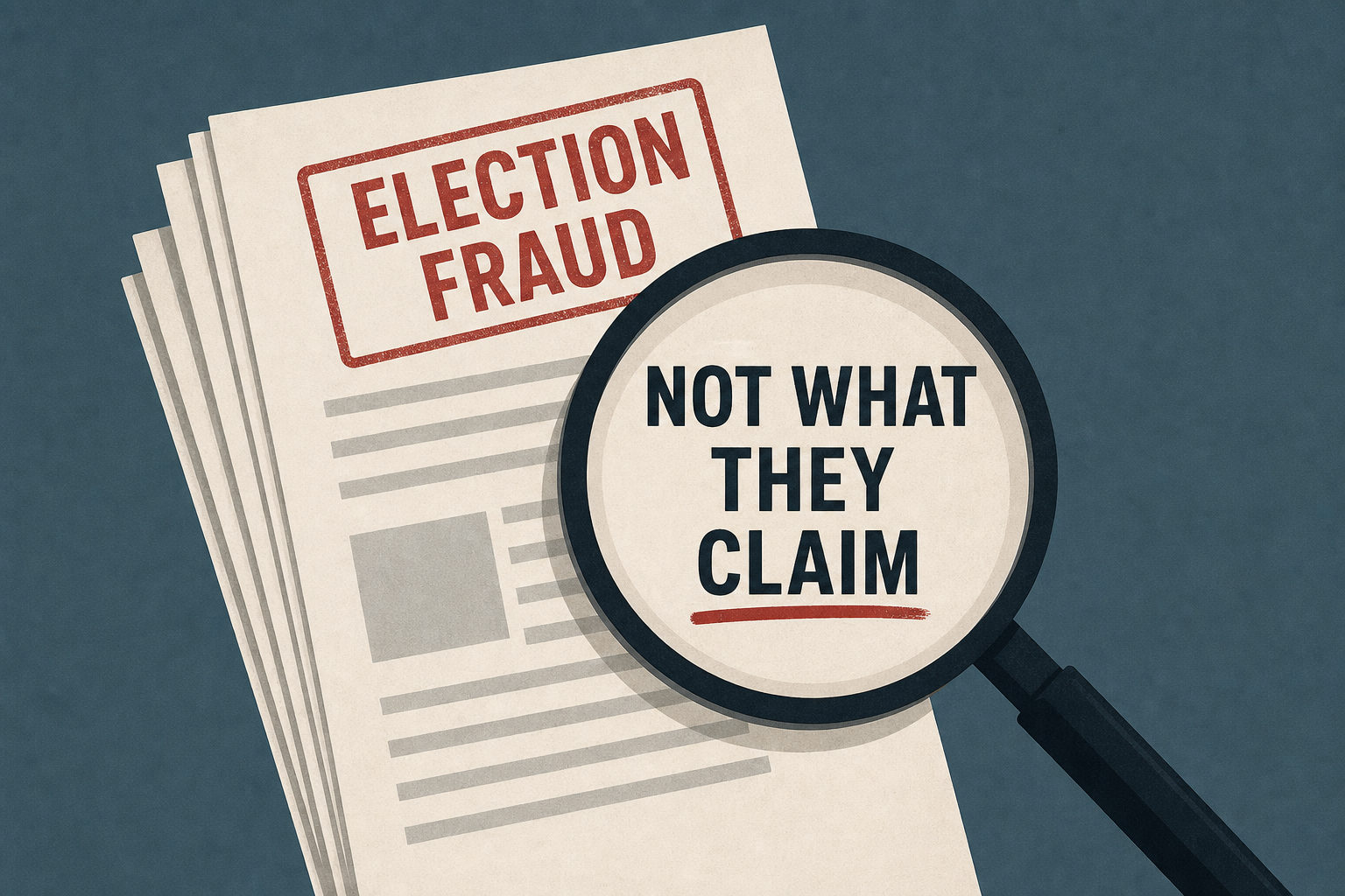 Trump says these documents prove his false claims of election fraud. Here's what they really say