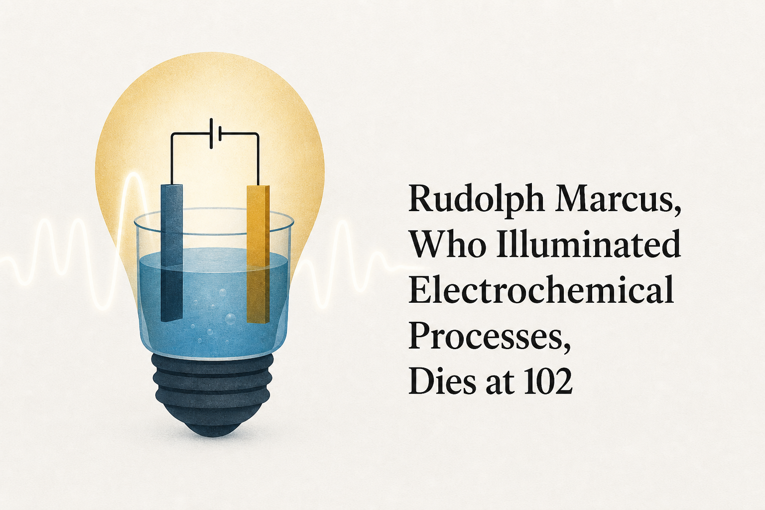 Rudolph Marcus, Who Illuminated Electrochemical Processes, Dies at 102