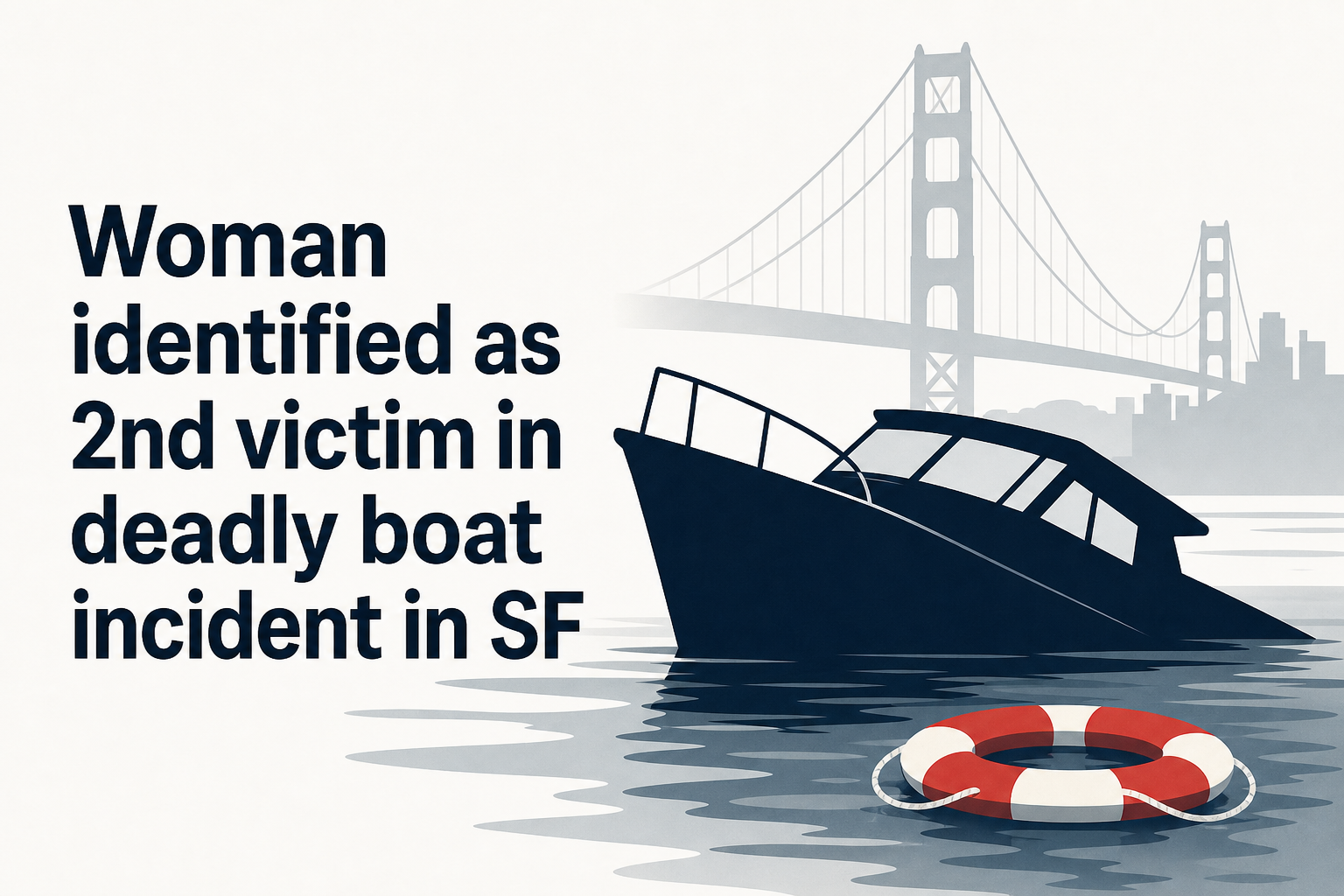 Woman identified as 2nd victim in deadly boat incident in SF