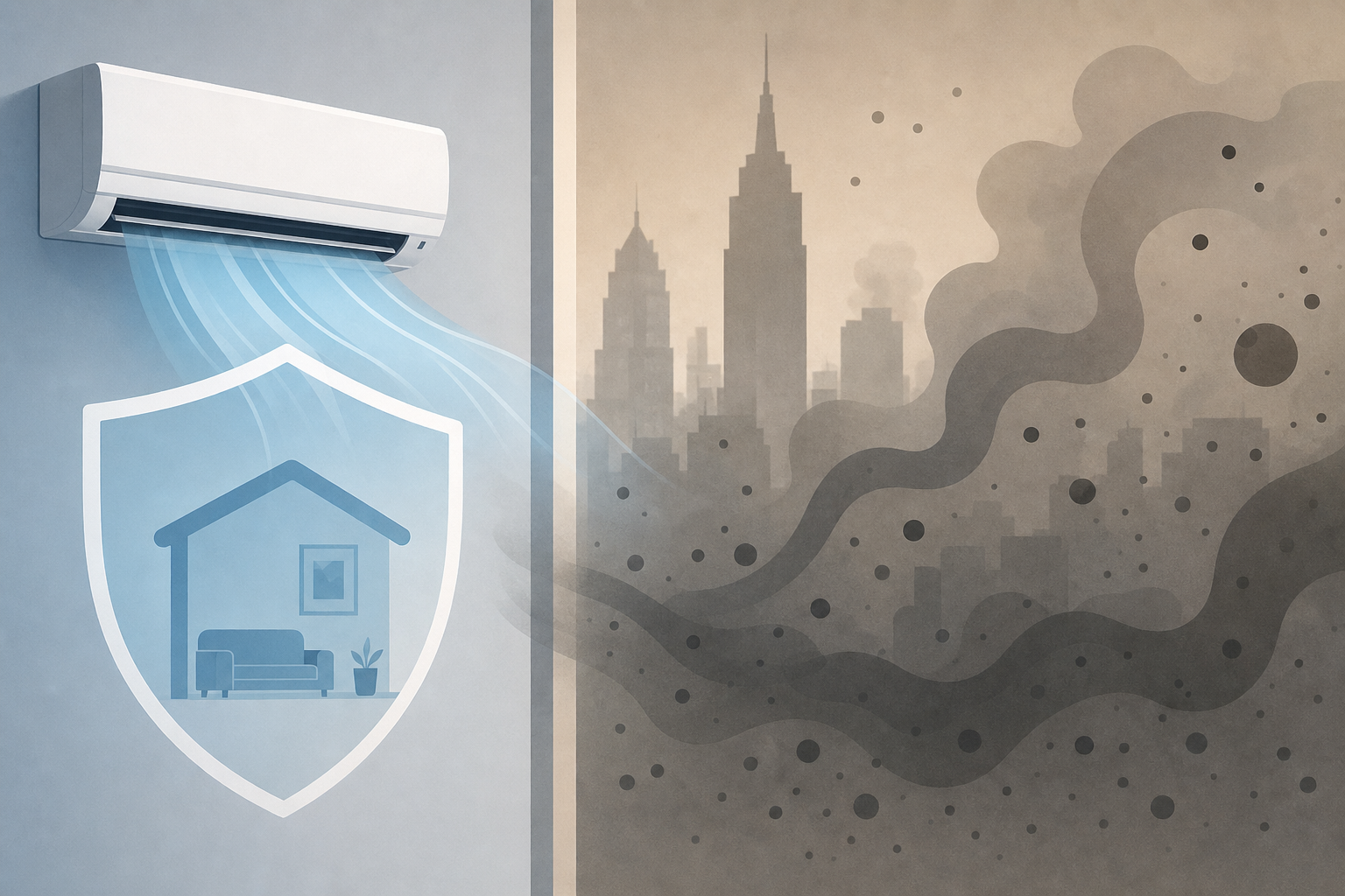 How your AC will and won't protect you from NYC's gnarly smoke-filled air