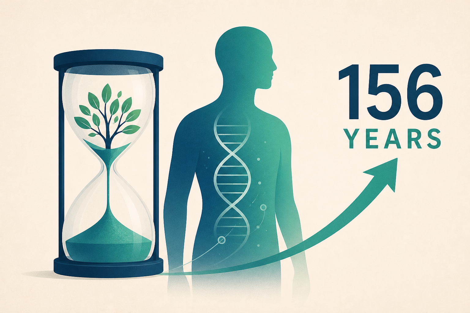 New Research Reveals How Humans Could Live Up to 156 Years