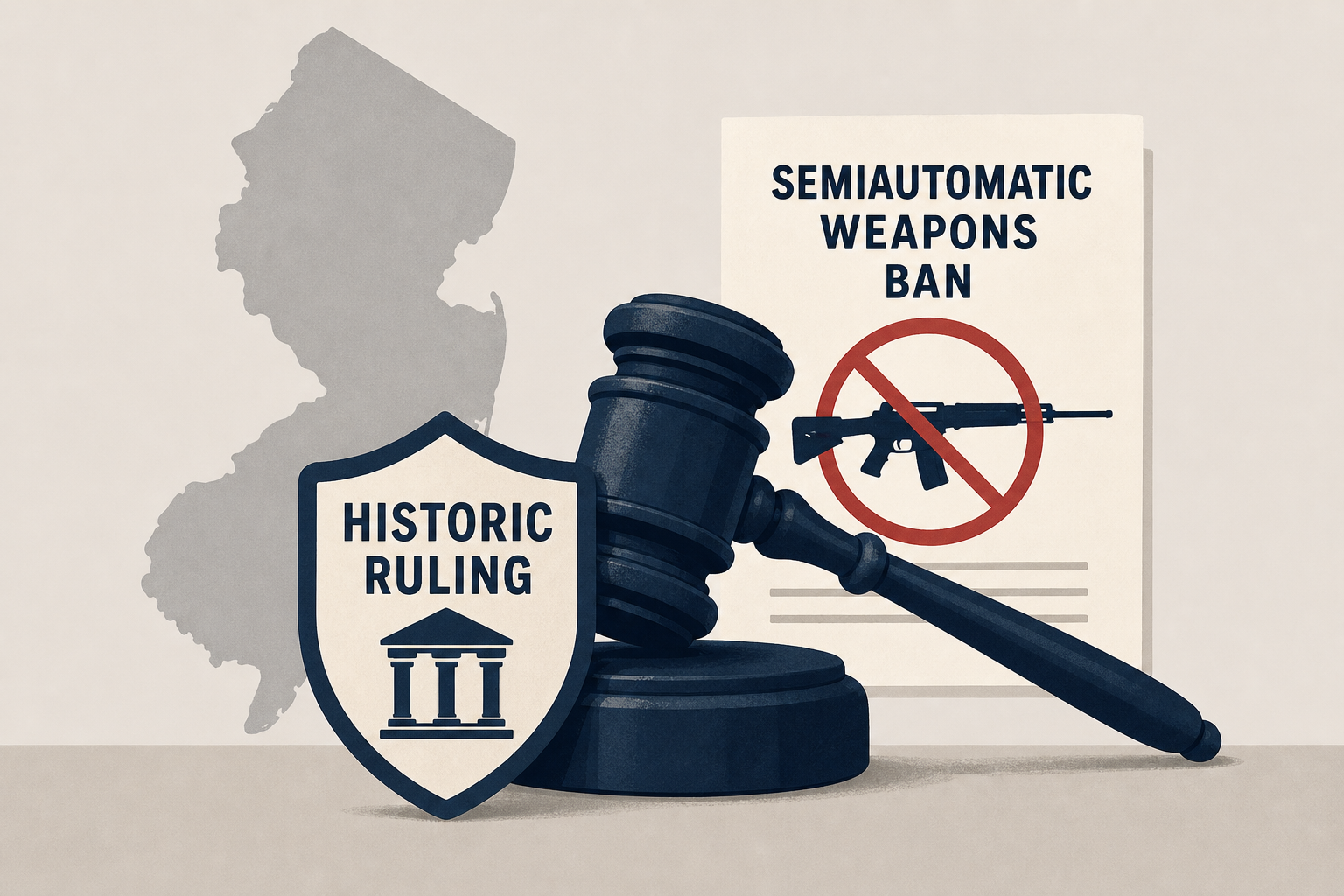 NRA calls 3rd Circuit ruling on New Jersey semiautomatic weapons ban 'historic'