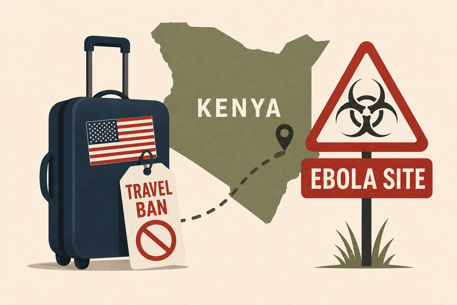 7 Americans Sent to Disputed Kenya Ebola Site After New Trump Travel Ban