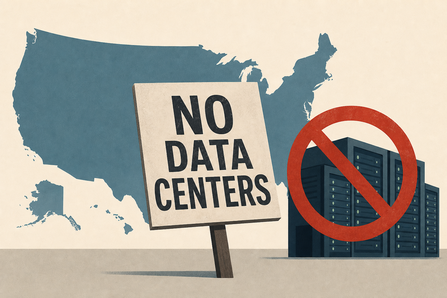 US data center protests go national as backlash grows