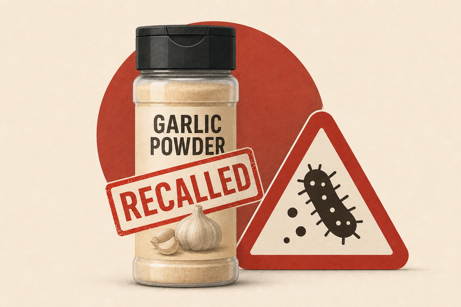 Popular garlic powder recalled over bacteria concerns