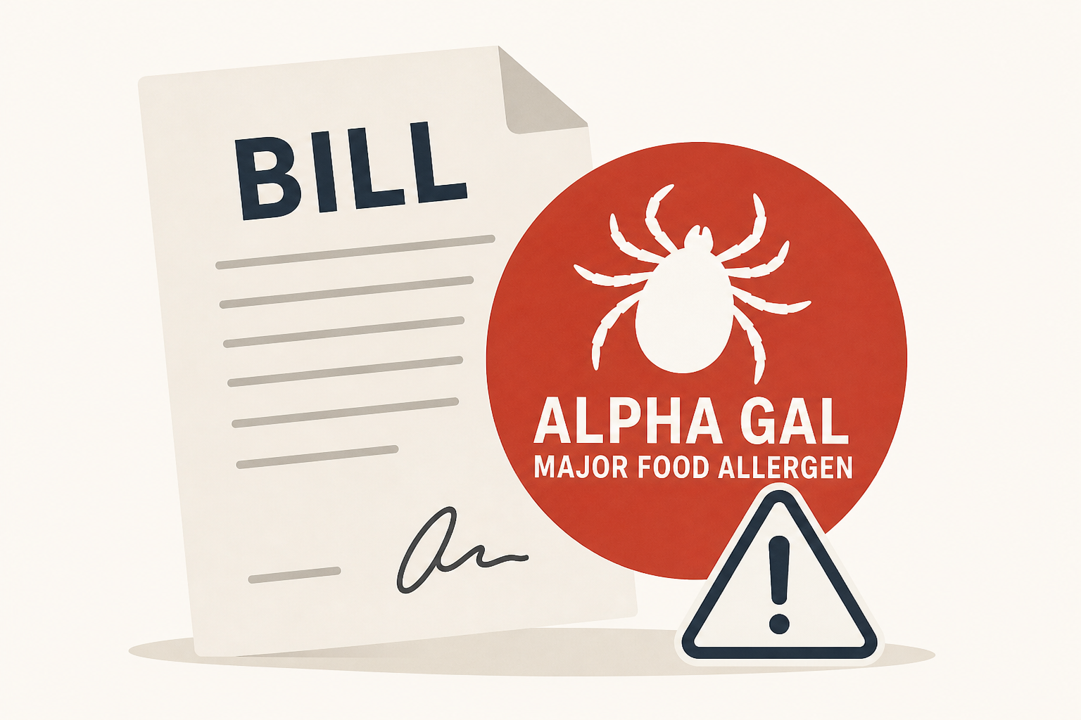 Advocates focus on bill to classify alpha gal as major food allergen