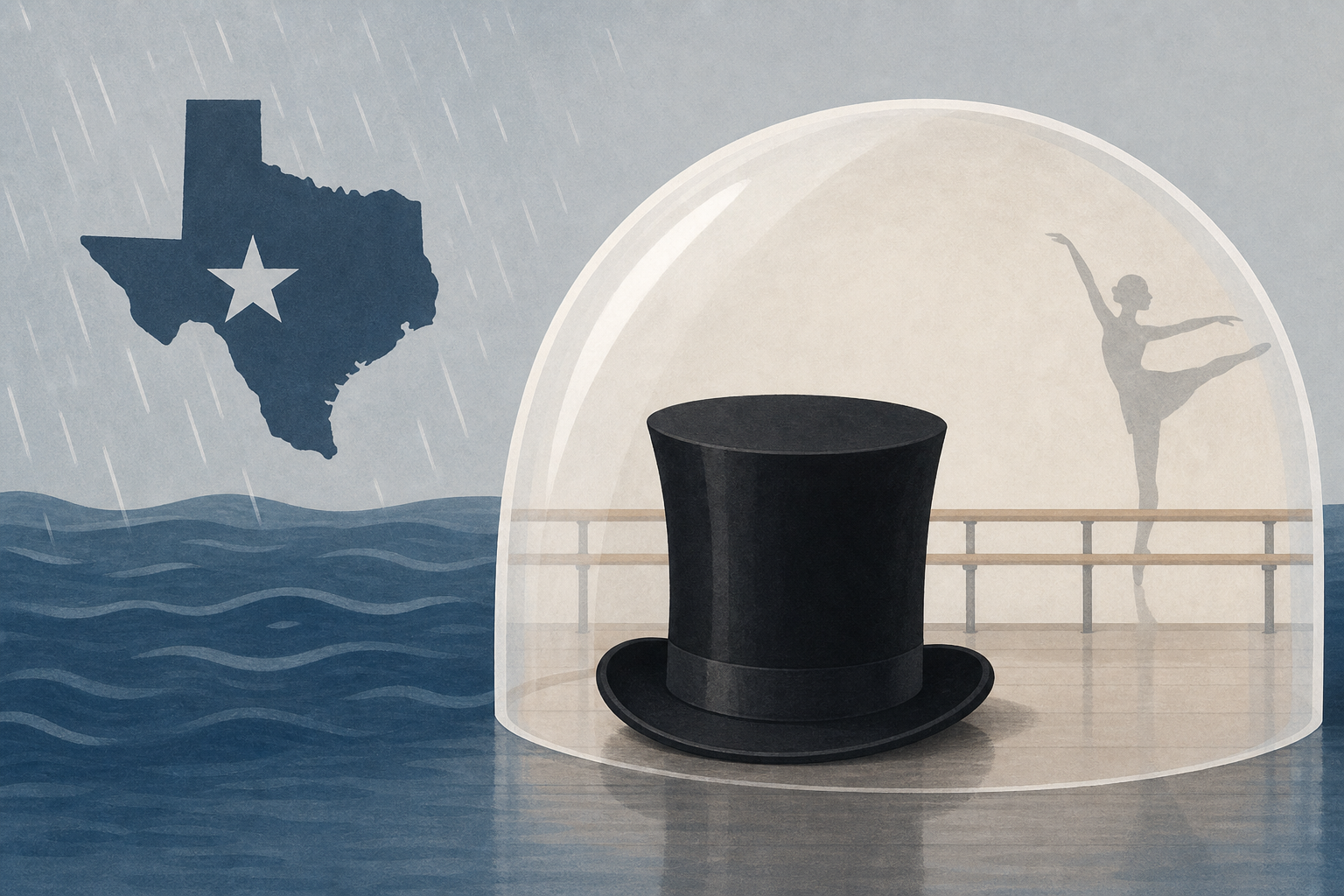 ‘The Top Hats Are Saved!’ A Texas Dance Studio Weathers Another Major Flood.