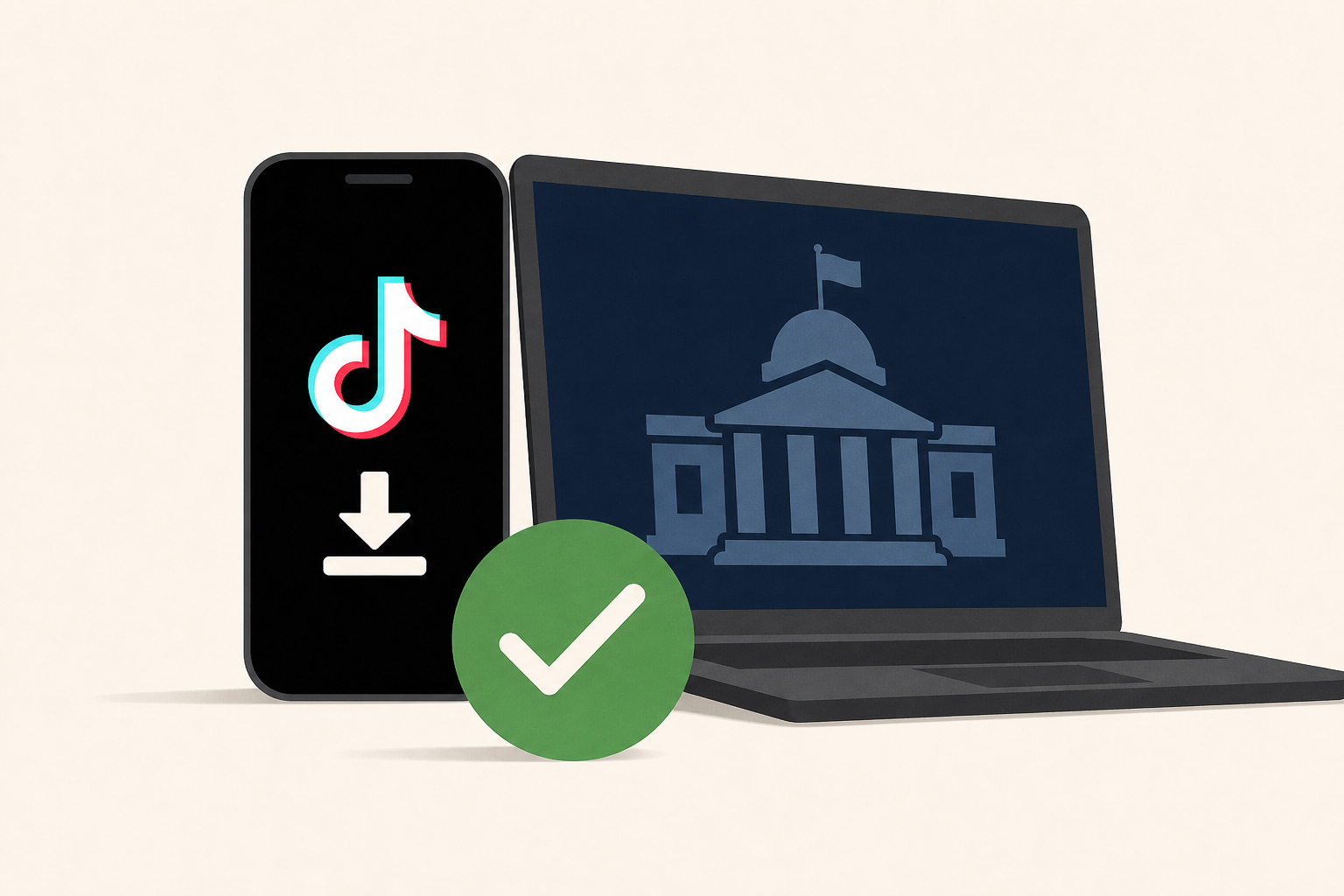 DOJ says it's no longer illegal to download TikTok on federal devices