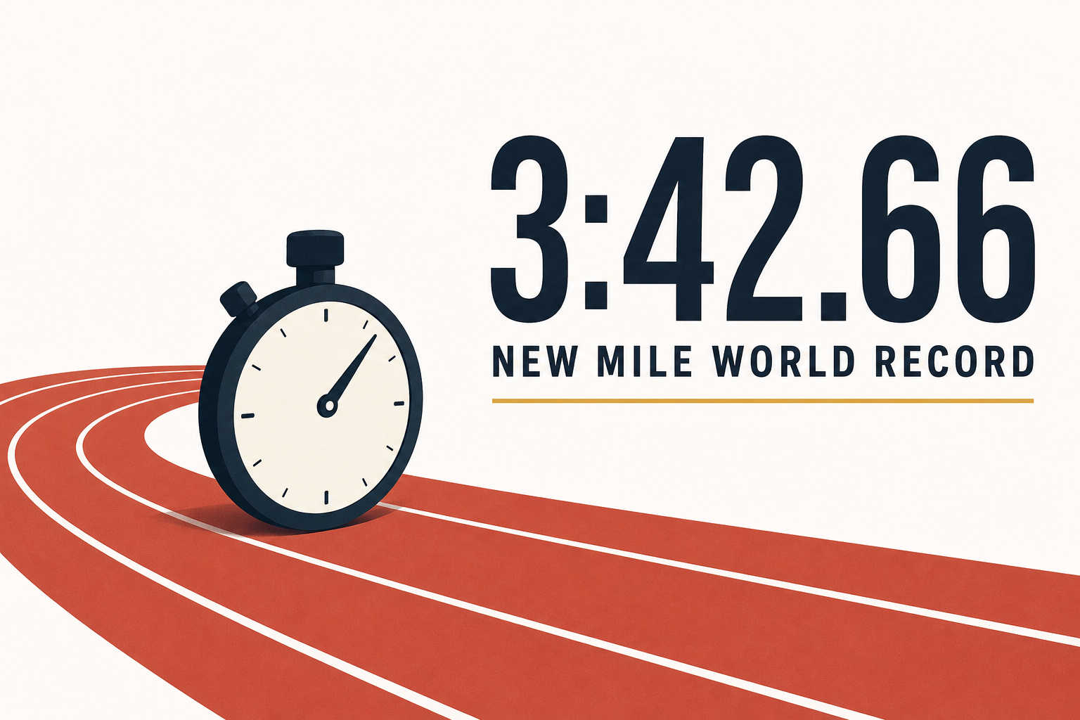 Josh Kerr breaks mile world record with 3:42.66s run at London Diamond League