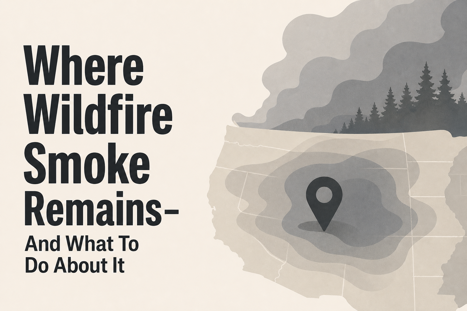 Where Wildfire Smoke Remains-And What To Do About It