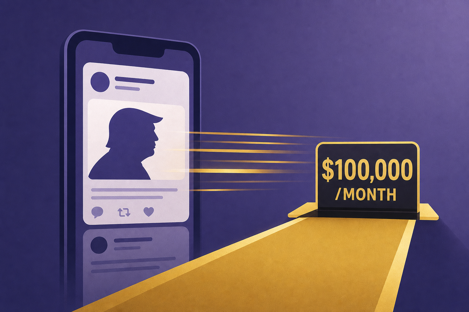 Trump Media pitched $100,000/month fee for fastest feed of Trump posts