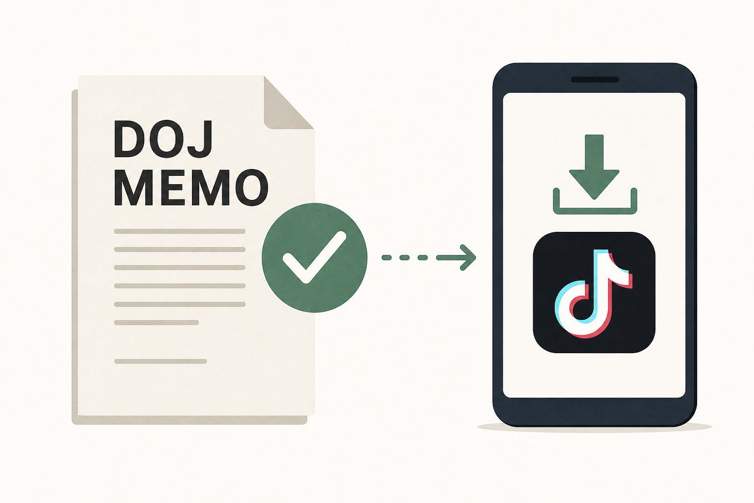 DOJ issues memo allowing TikTok to be downloaded on government devices