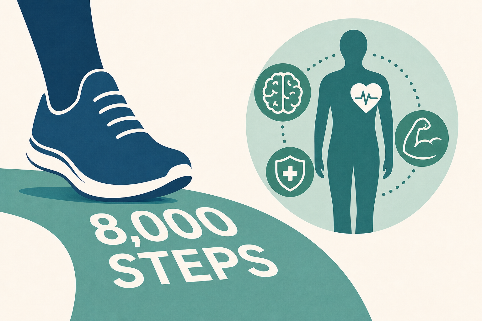 Scientists Reveal What Happens When You Walk 8,000 Steps Daily