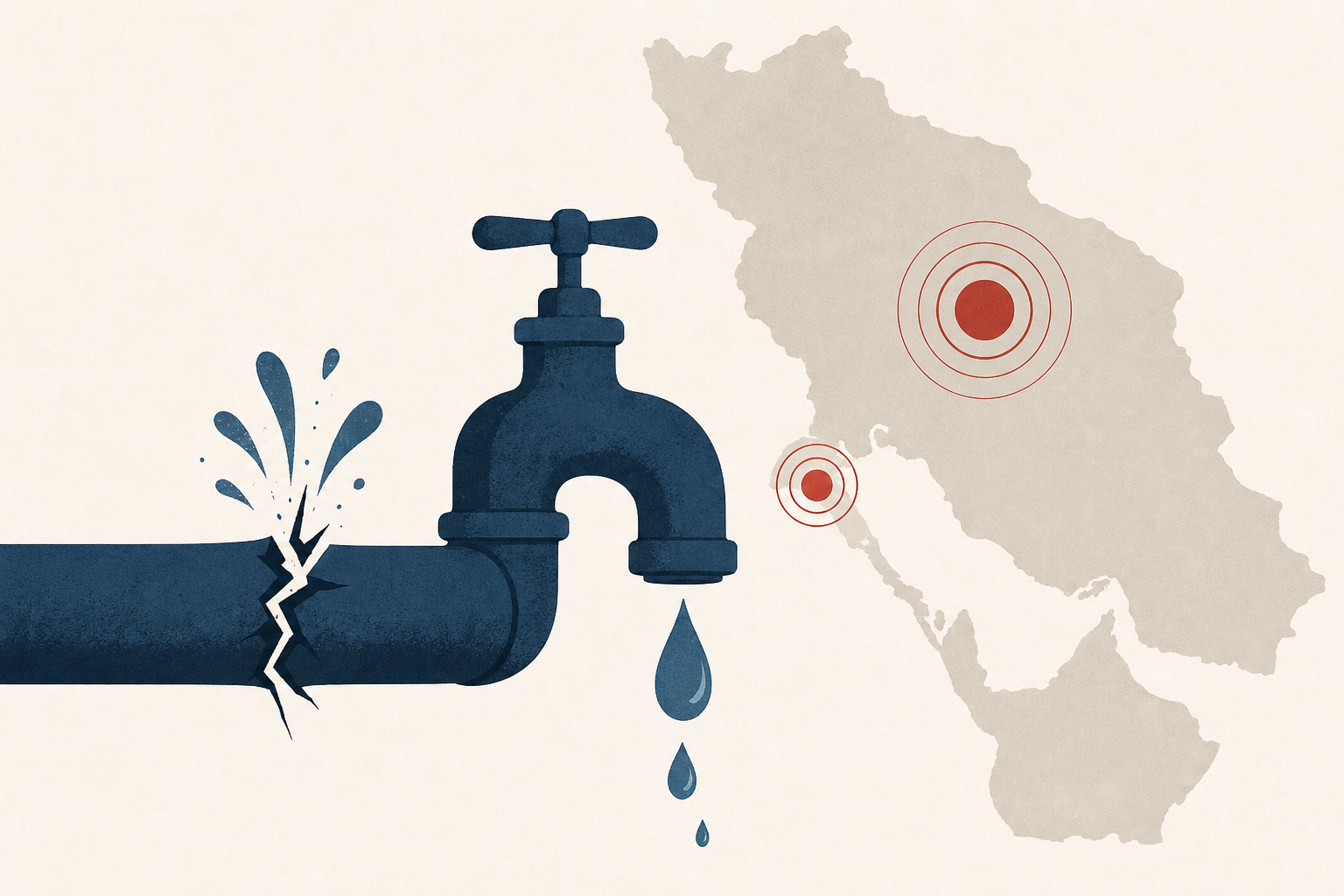 Water infrastructure hit in Iran, Kuwait amid latest Gulf war flare-up
