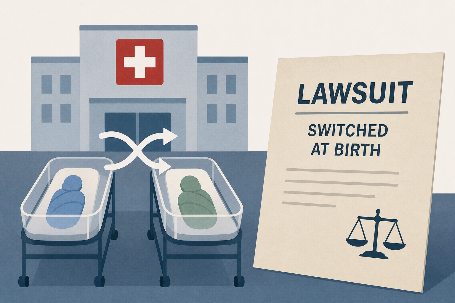 Men sue hospital after DNA tests showed they were switched at birth 38 years ago