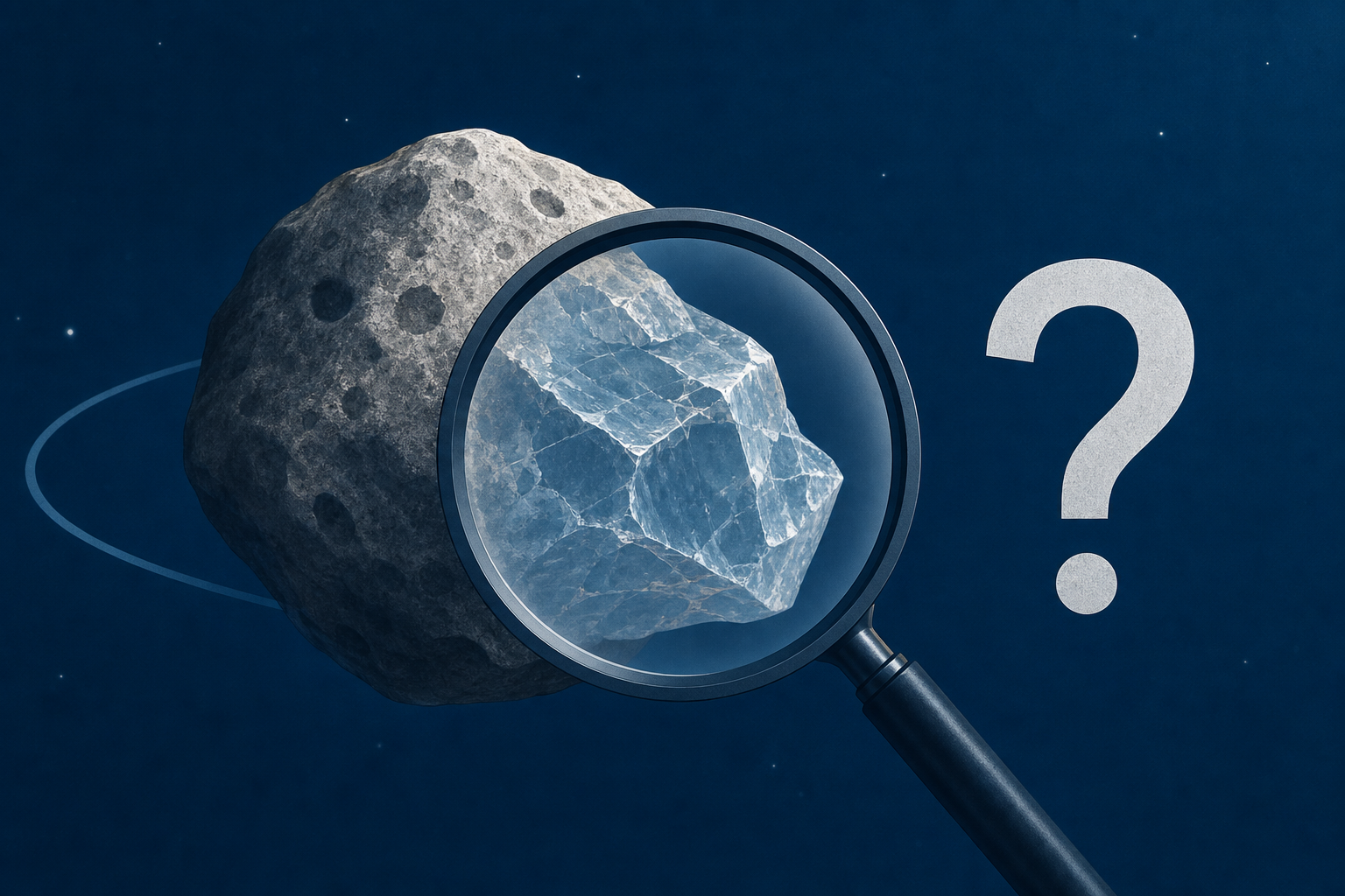 Near-Earth asteroid not an asteroid at all