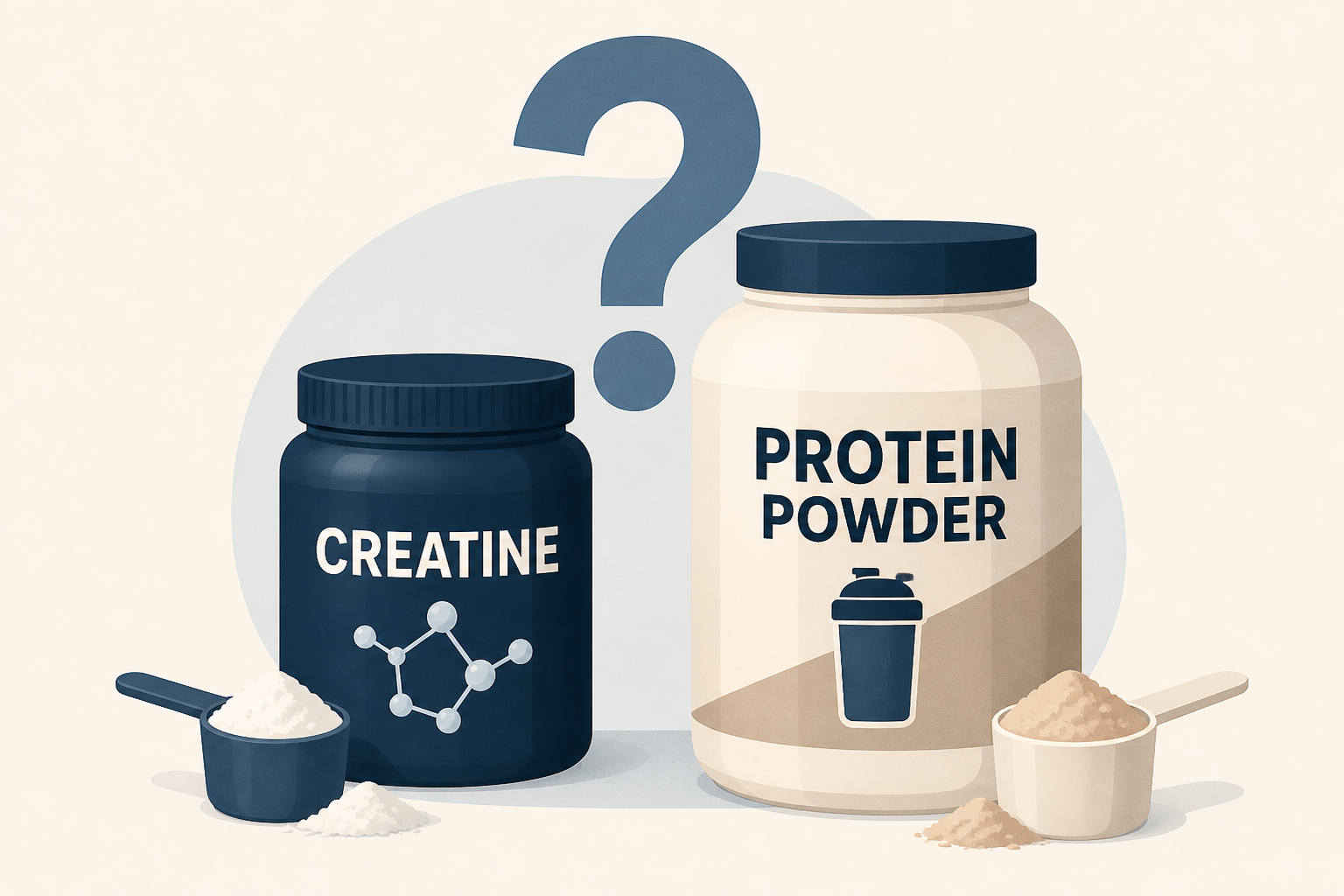 Creatine and protein powder: Should you stack them? Experts explain