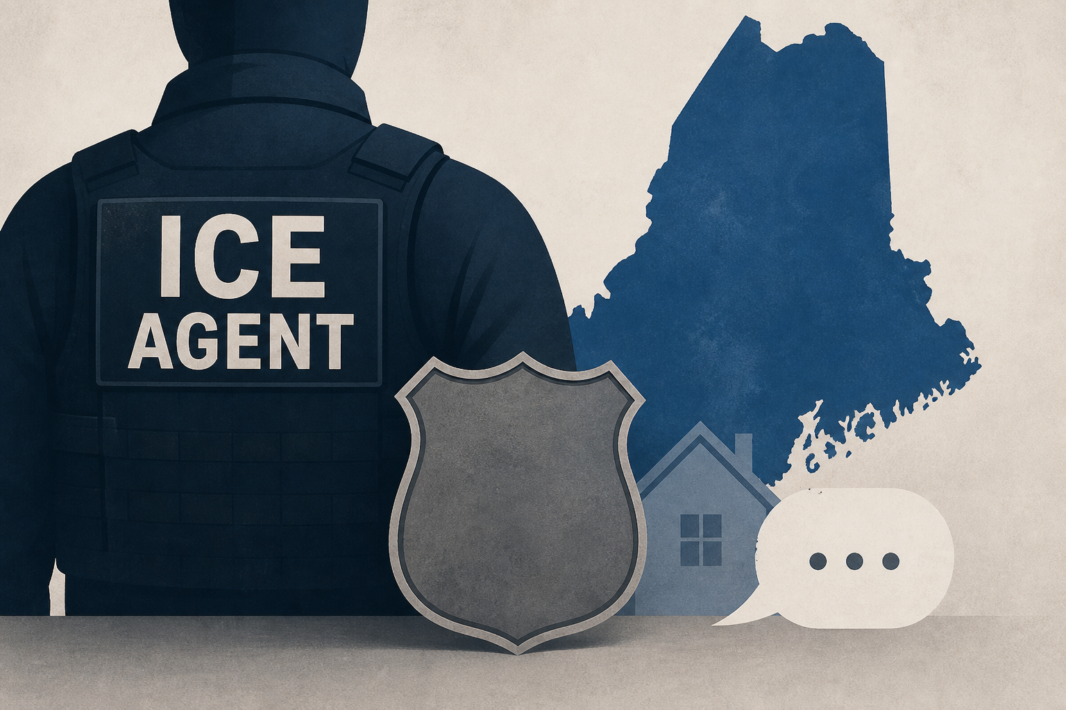 ICE Agent Defended Shooting of Immigrant in Maine, Ex-Wife Says