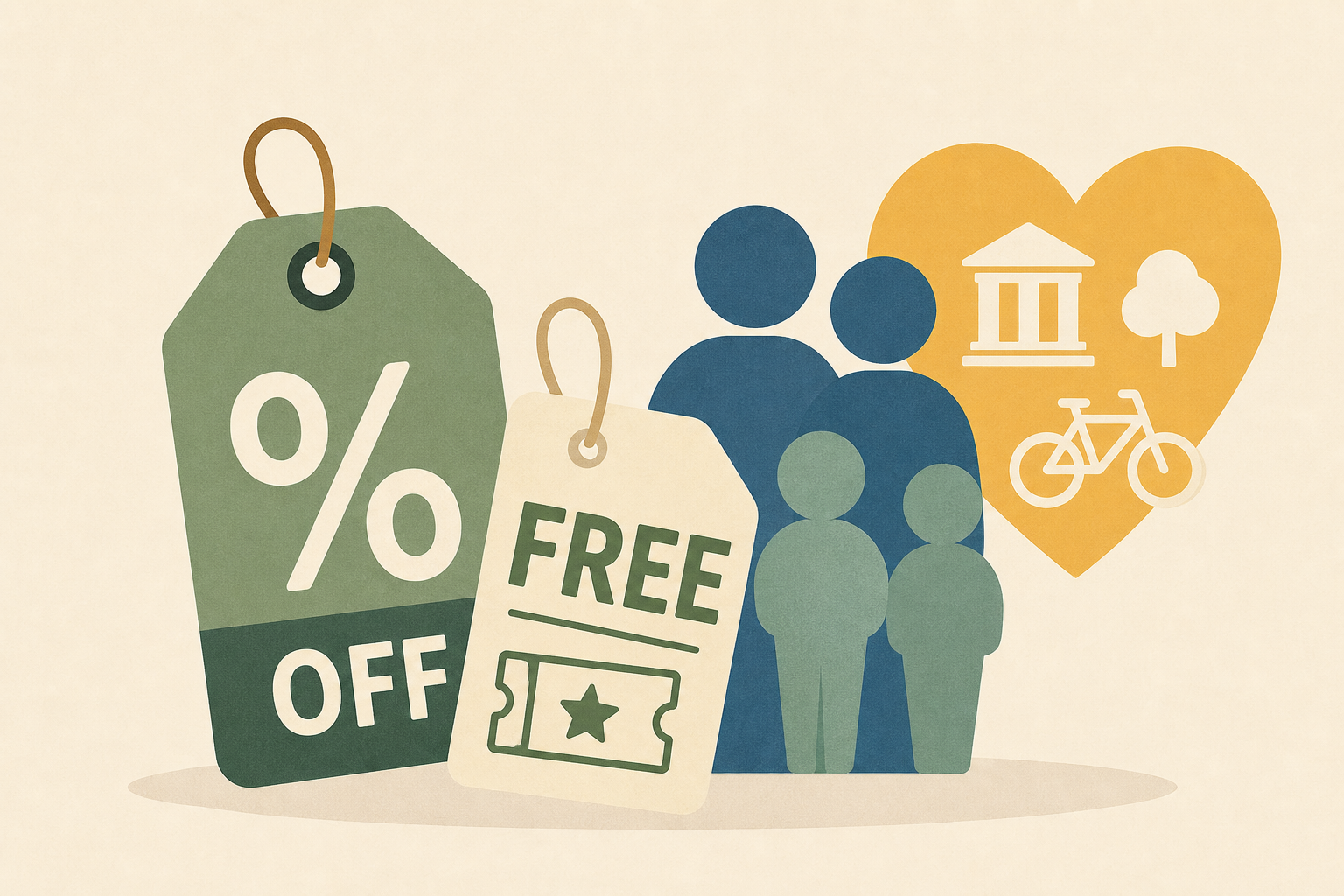 Discounts and free activities for families