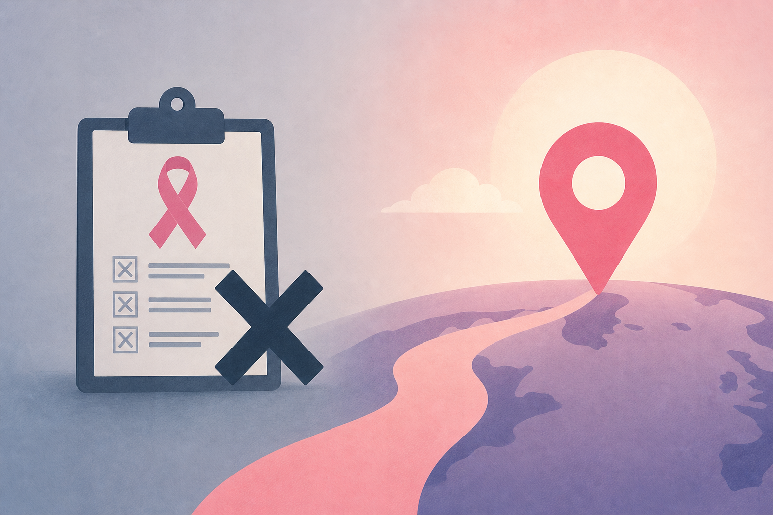 A model struggled to get treated for aggressive breast cancer, so she moved thousands of miles away