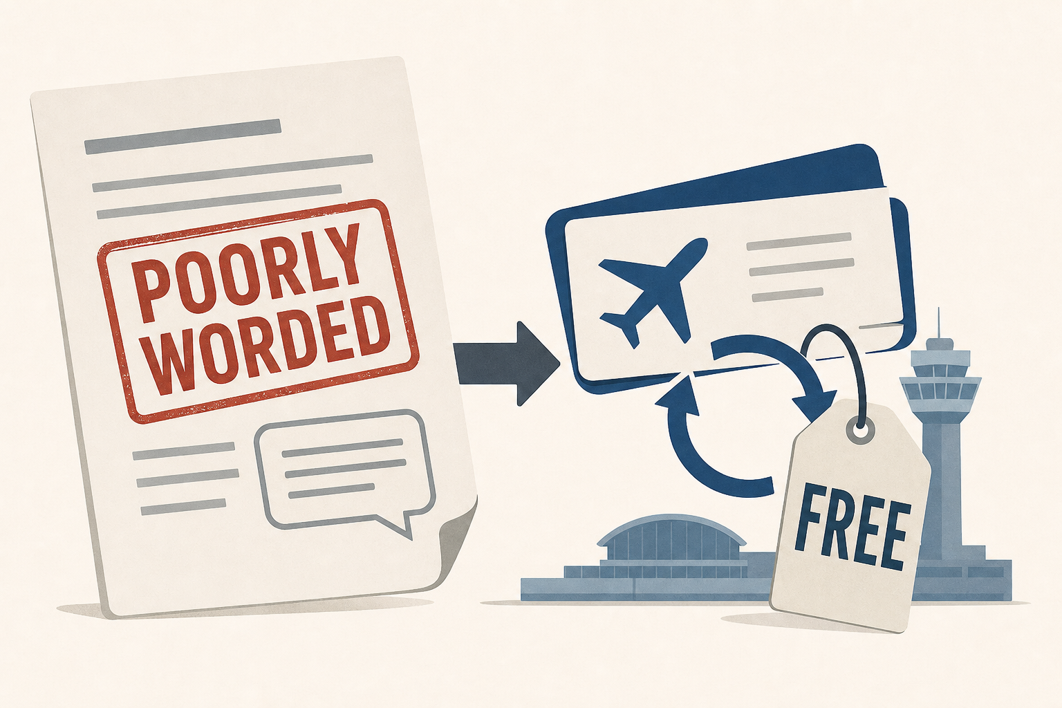 United blames ‘poorly worded’ internal memo for false claim travelers can switch flights from Trump airport for free