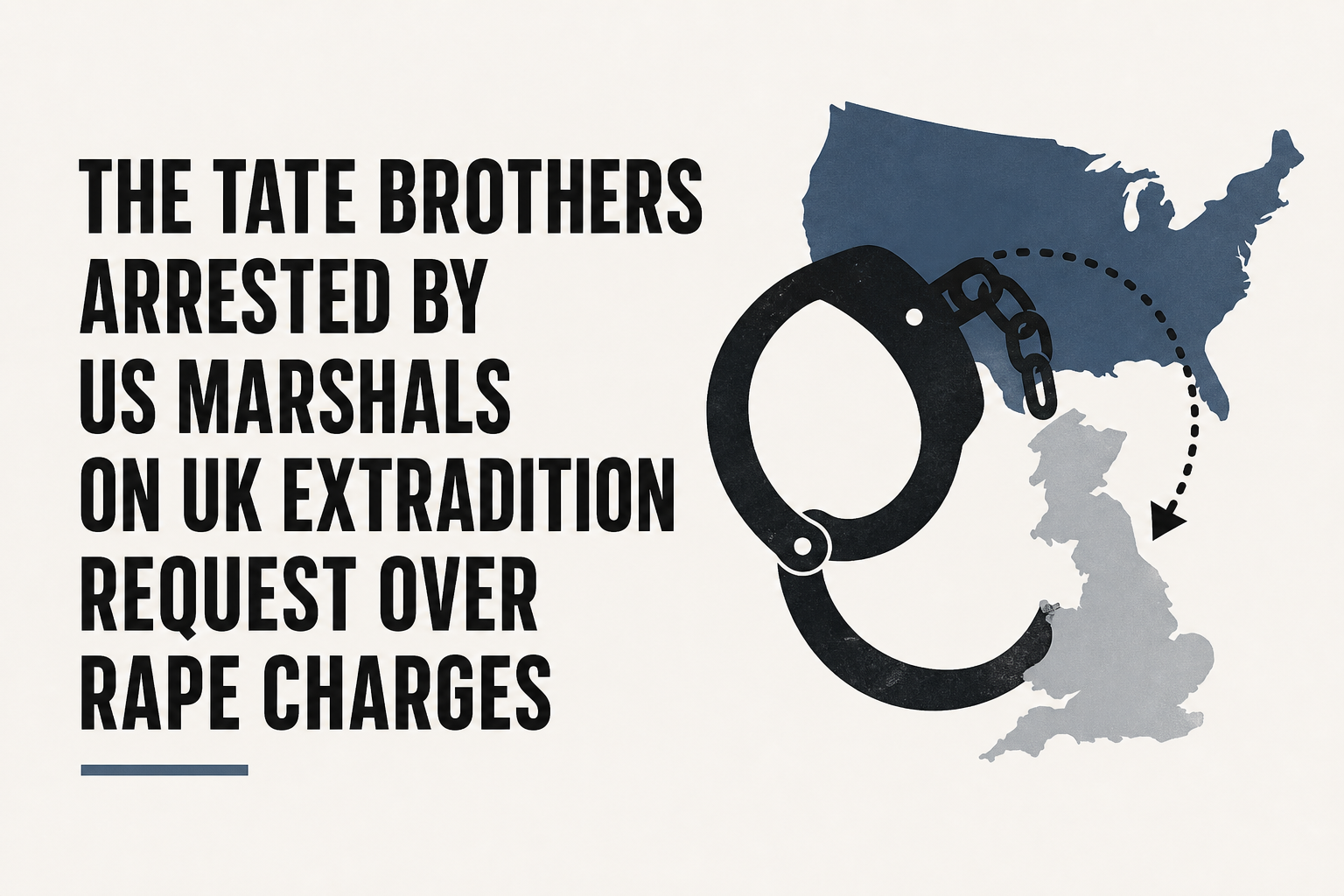 The Tate brothers arrested by US Marshals on UK extradition request over rape charges