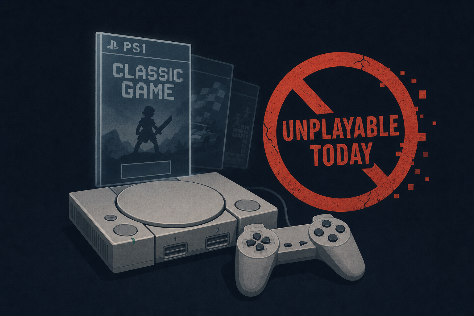 5 Classic PS1 Games That Are Unplayable Today