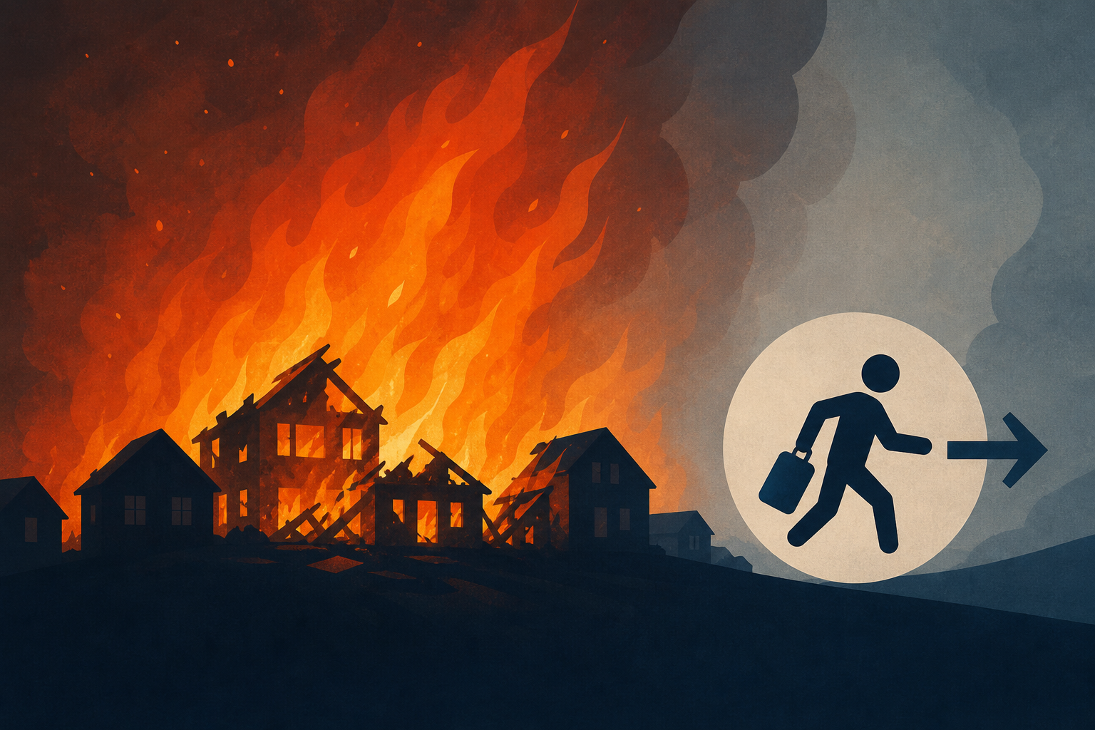 Norway: Huge fire destroys 100 homes, sparks evacuations