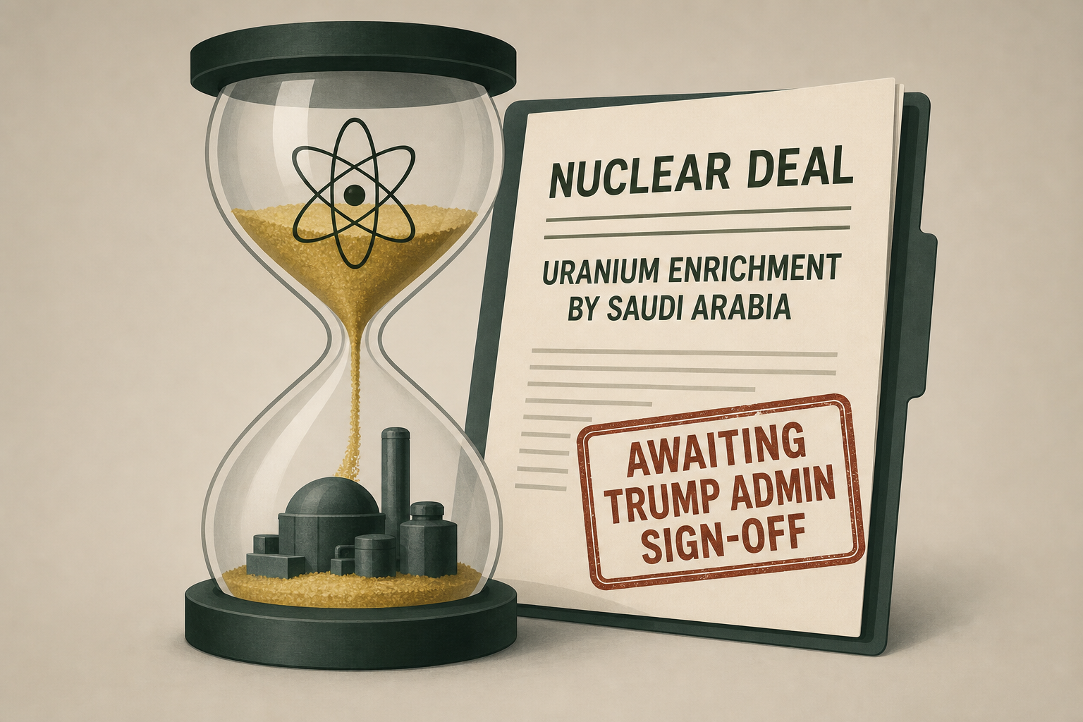 Nuclear deal that would permit uranium enrichment by Saudi Arabia in limbo awaiting Trump admin sign-off