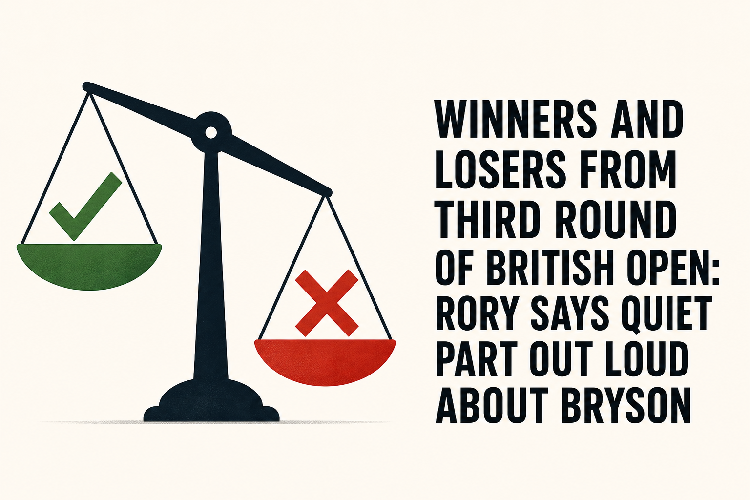 Winners and Losers From Third Round of British Open: Rory Says Quiet Part Out Loud About Bryson