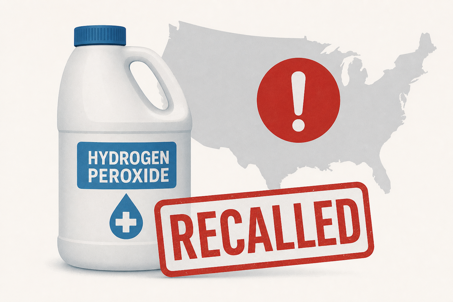 Nearly 250,000 Containers of Peroxide Recalled Nationwide