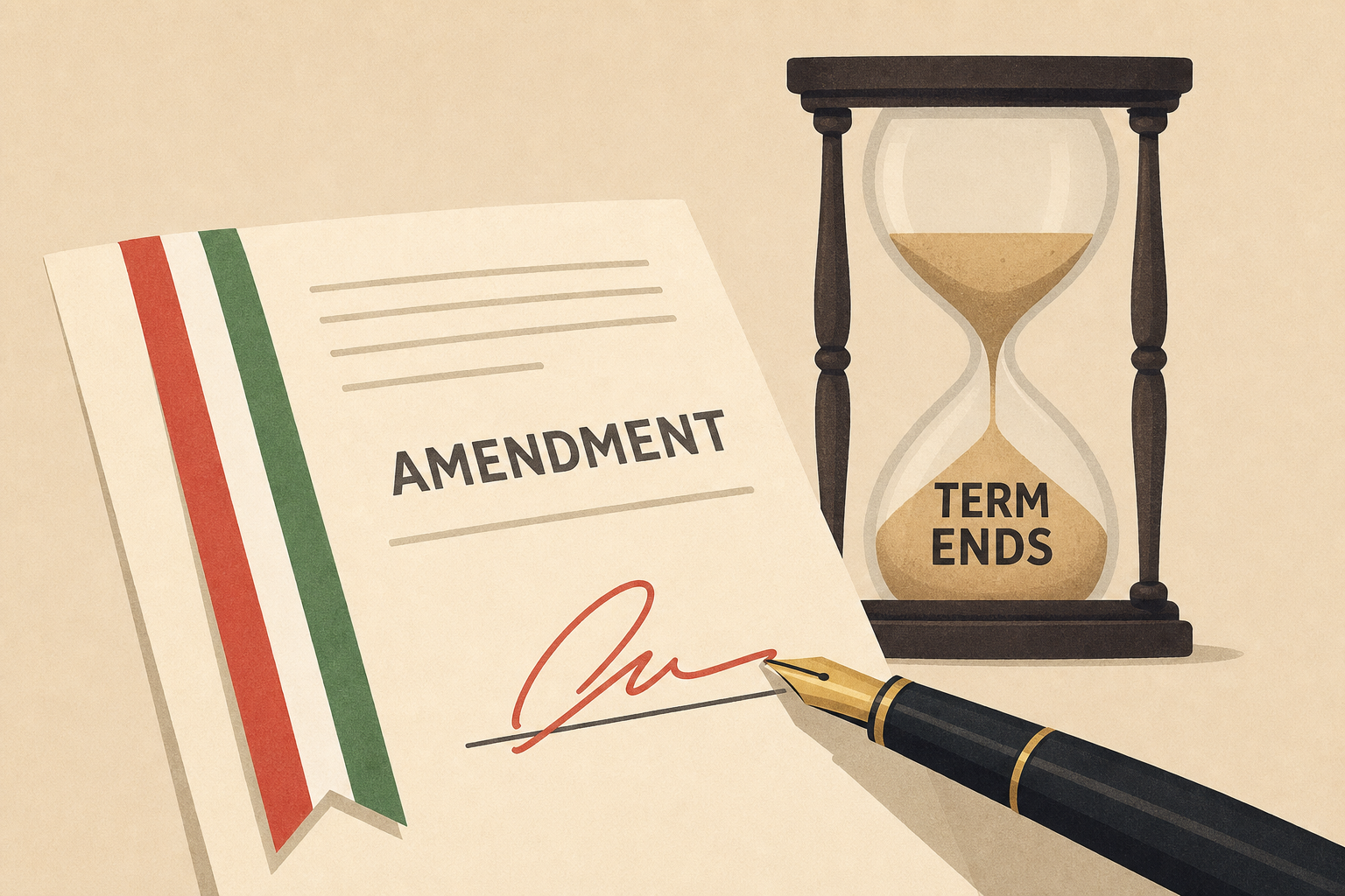 Hungary's president signs amendment ending his own term