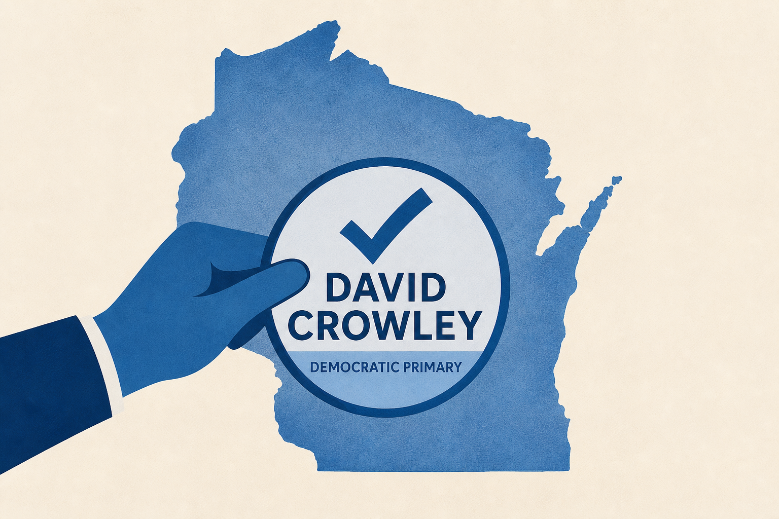 Wisconsin Gov. Tony Evers backs David Crowley in Democratic primary