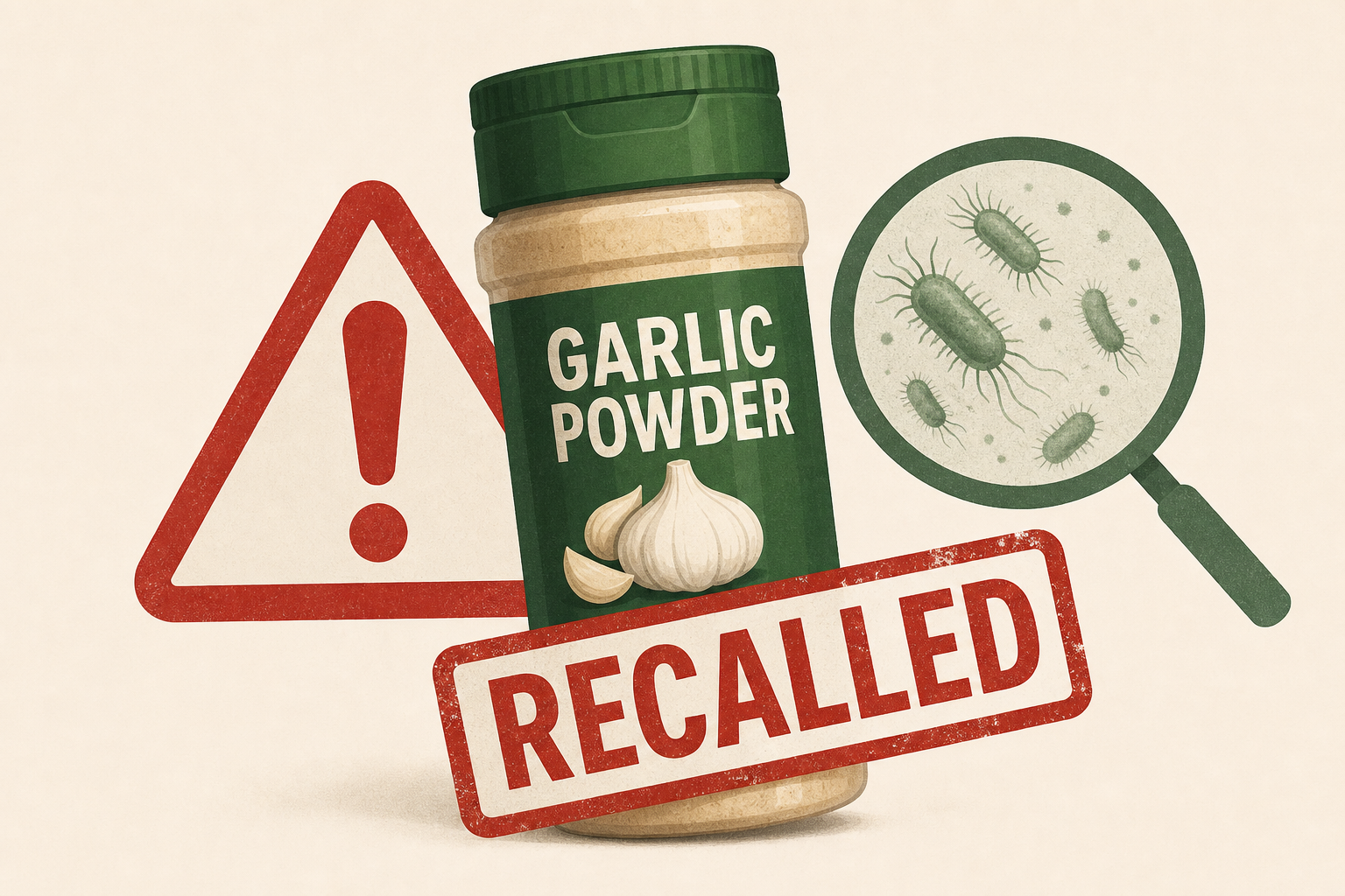 Popular dollar-store garlic powder recalled over bacterial contamination